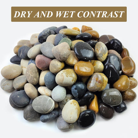 Natural River Rocks mixed